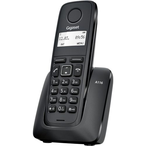 GIGASET TELEFONO A116 NERO